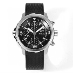 IWC-Aquatimer Chronograph IW379503 44mm SS/RU Black N1F A7750