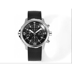 IWC-Aquatimer Chronograph IW379503 44mm SS/RU Black N1F A7750