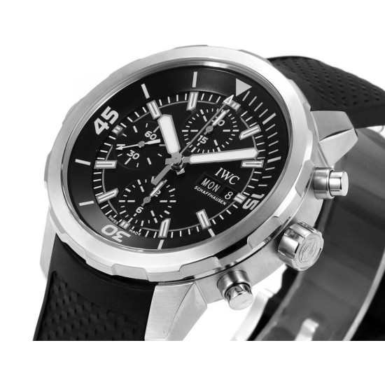 IWC-Aquatimer Chronograph IW379503 44mm SS/RU Black N1F A7750