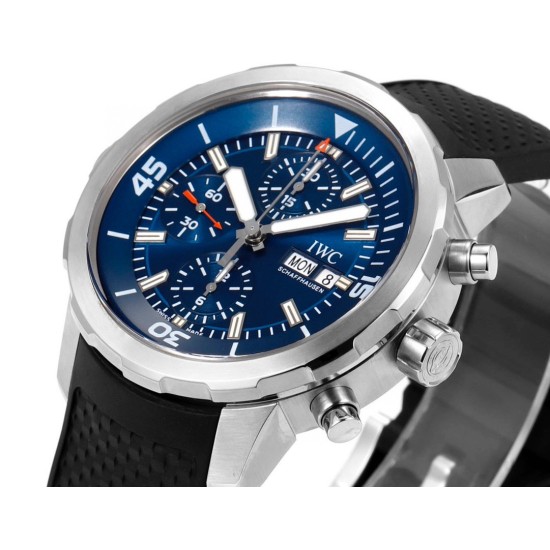 IWC-Aquatimer Chronograph IW379503 44mm SS/RU Blue N1F A7750