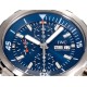 IWC-Aquatimer Chronograph IW379503 44mm SS/RU Blue N1F A7750