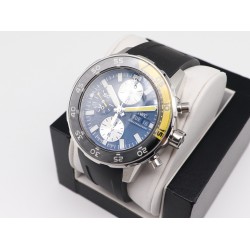 IWC-Aquatimer Chronograph IW376711 44mm Black/Yellow Bezel Black Dial SS/RU IWSF A7750