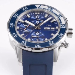 IWC-Aquatimer Chronograph IW376711 Blue/White Bezel Blue Dial SS/RU IWSF A7750