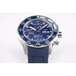 IWC-Aquatimer Chronograph IW376711 Blue/White Bezel Blue Dial SS/RU IWSF A7750
