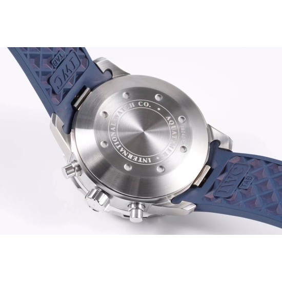 IWC-Aquatimer Chronograph IW376711 Blue/White Bezel Blue Dial SS/RU IWSF A7750