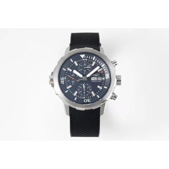 IWC-Aquatimer Chrono 44mm Black/Stk SS/RU NSF A7750