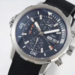 IWC-Aquatimer Chrono 44mm Black/Stk SS/RU NSF A7750