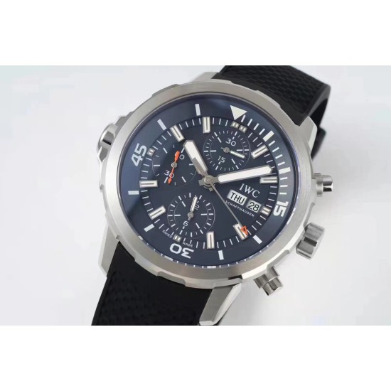 IWC-Aquatimer Chrono 44mm Black/Stk SS/RU NSF A7750