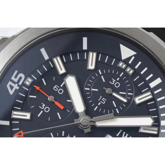 IWC-Aquatimer Chrono 44mm Black/Stk SS/RU NSF A7750