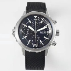 IWC-Aquatimer Chrono 44mm Black/Stk SS/RU NSF A7750