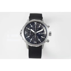 IWC-Aquatimer Chrono 44mm Black/Stk SS/RU NSF A7750