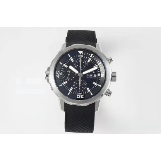 IWC-Aquatimer Chrono 44mm Black/Stk SS/RU NSF A7750