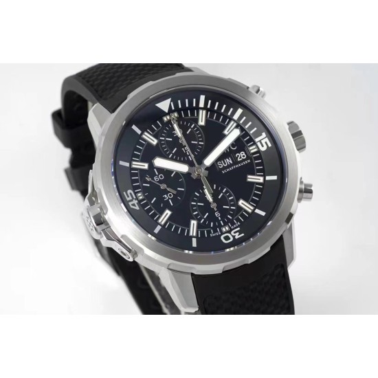 IWC-Aquatimer Chrono 44mm Black/Stk SS/RU NSF A7750