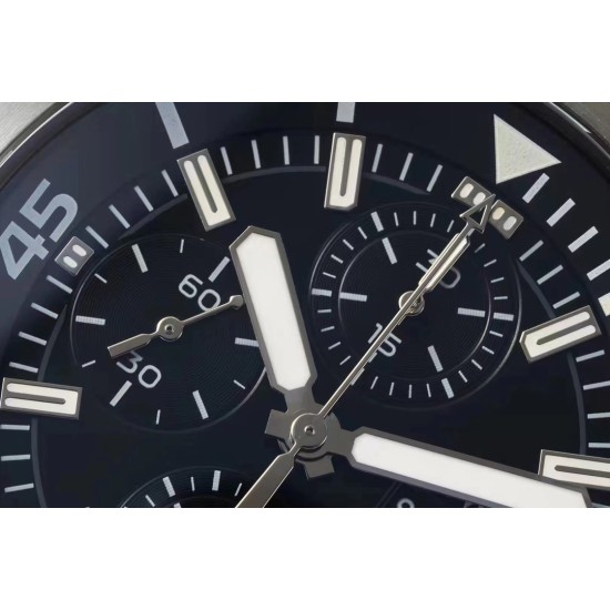 IWC-Aquatimer Chrono 44mm Black/Stk SS/RU NSF A7750