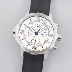 IWC-Aquatimer Chrono IW376805 44mm White/Stk SS/RU NSF A7750