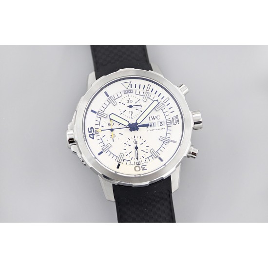 IWC-Aquatimer Chrono IW376805 44mm White/Stk SS/RU NSF A7750