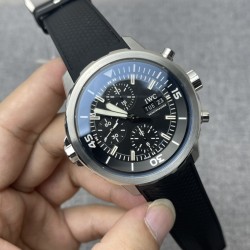 IWC-Aquatimer Chrono IW376805 44mm Black/Stk SS/RU IWSF A7750