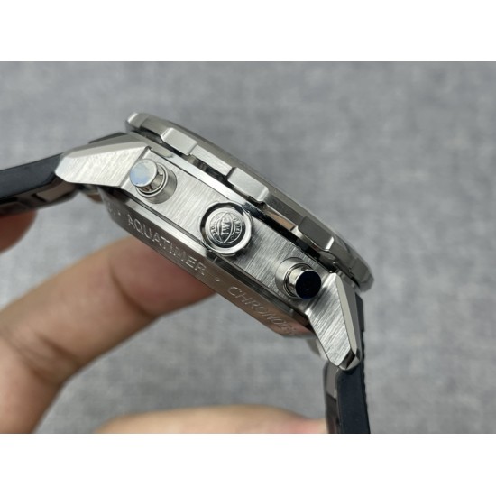 IWC-Aquatimer Chrono IW376805 44mm Black/Stk SS/RU IWSF A7750