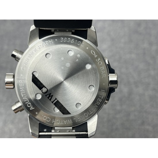 IWC-Aquatimer Chrono IW376805 44mm Black/Stk SS/RU IWSF A7750