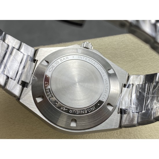 IWC-Ingeniuer Automatic 40mm SS/SS Patterned Blue Dial GHF A2892