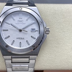 IWC-Ingeniuer Automatic 40mm SS/SS Patterned White Dial GHF A2892