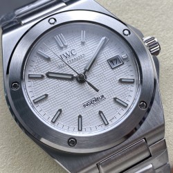 IWC-Ingeniuer Automatic 40mm SS/SS Patterned White Dial GHF A2892