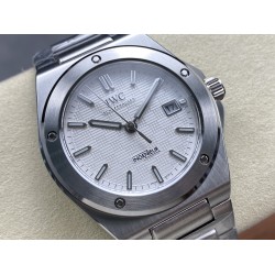 IWC-Ingeniuer Automatic 40mm SS/SS Patterned White Dial GHF A2892