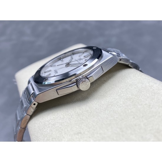 IWC-Ingeniuer Automatic 40mm SS/SS Patterned White Dial GHF A2892