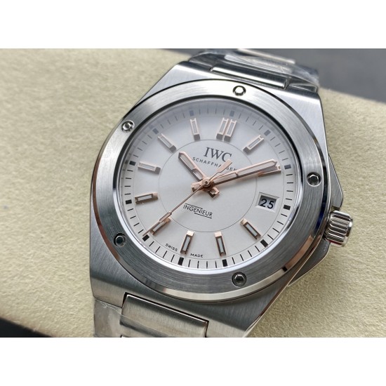 IWC-Ingeniuer Automatic 40mm SS/SS White Dial GHF A2892