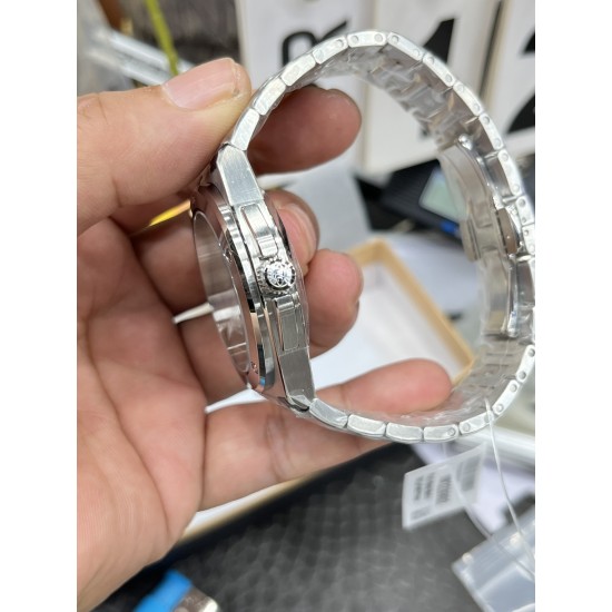 IWC-Ingeniuer Automatic 40mm SS/SS Patterned White Dial V7F A2892