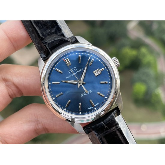 Vintage Ingenieur 42mm SS/LE Blue AIF Miyota 9015 Mod