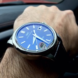 Vintage Ingenieur 42mm SS/LE Blue K6F Miyota 9015 Mod