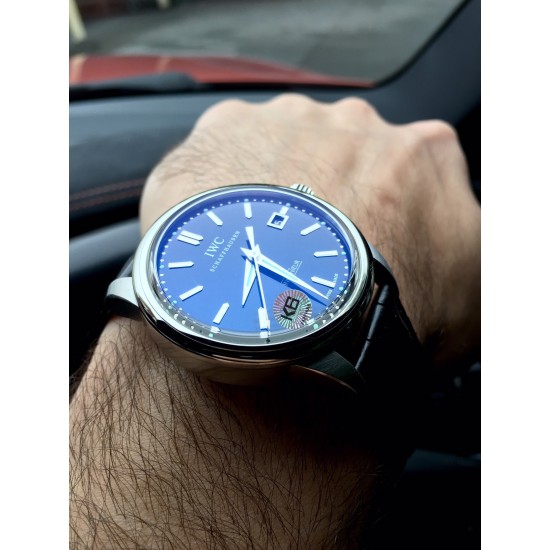 Vintage Ingenieur 42mm SS/LE Black K6F Miyota 9015 Mod