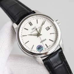 Vintage Ingenieur 42mm SS/LE White K6F Miyota 9015 Mod