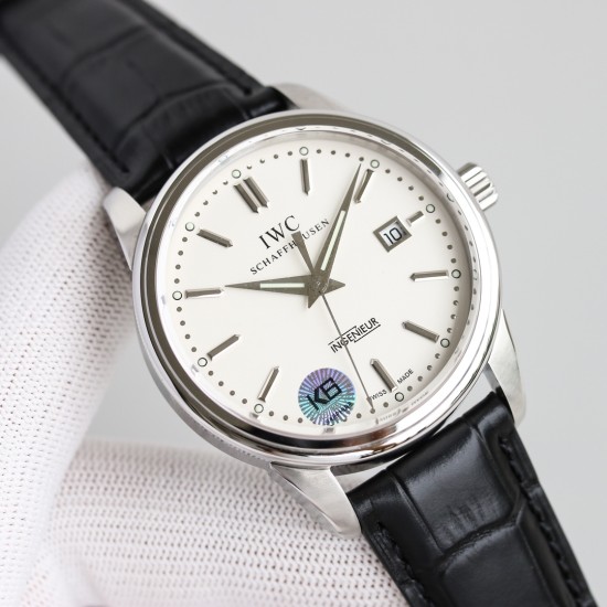 Vintage Ingenieur 42mm SS/LE Black K6F Miyota 9015 Mod