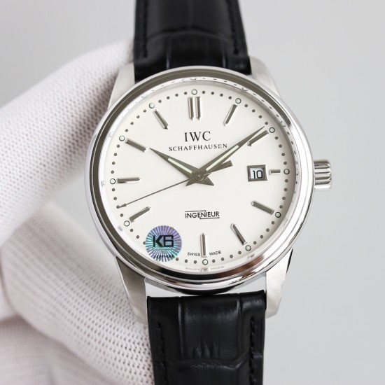 Vintage Ingenieur 42mm SS/LE Black K6F Miyota 9015 Mod