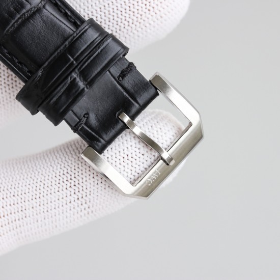 Vintage Ingenieur 42mm SS/LE Black K6F Miyota 9015 Mod