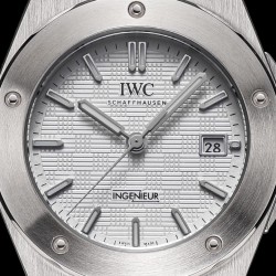 IWC-Ingeniuer Automatic 40mm SS/SS Patterned White Dial GHF A9015