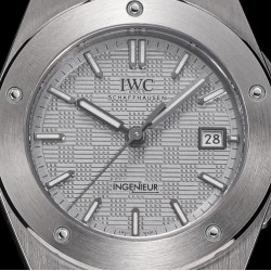 IWC-Ingeniuer Automatic 40mm SS/SS Patterned Grey Dial GHF A9015