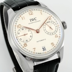 IWC-Portugieser 7 Days 2024 42mm SS/LE White Dial APS A52010