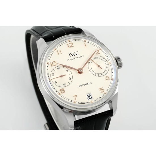 IWC-Portugieser 7 Days 2024 42mm SS/LE White Dial APS A52010