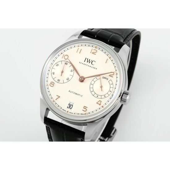 IWC-Portugieser 7 Days 2024 42mm SS/LE White Dial APS A52010