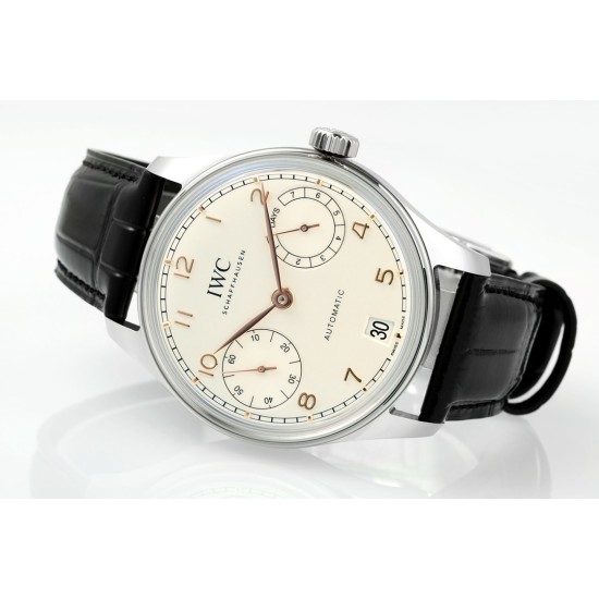 IWC-Portugieser 7 Days 2024 42mm SS/LE White Dial APS A52010