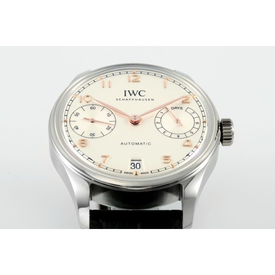 IWC-Portugieser 7 Days 2024 42mm SS/LE White Dial APS A52010