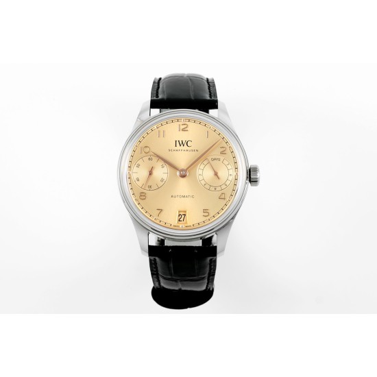 IWC-Portugieser 7 Days 2024 42mm SS/LE Champagne Dial APS A52010
