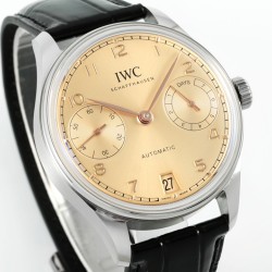 IWC-Portugieser 7 Days 2024 42mm SS/LE Champagne Dial APS A52010