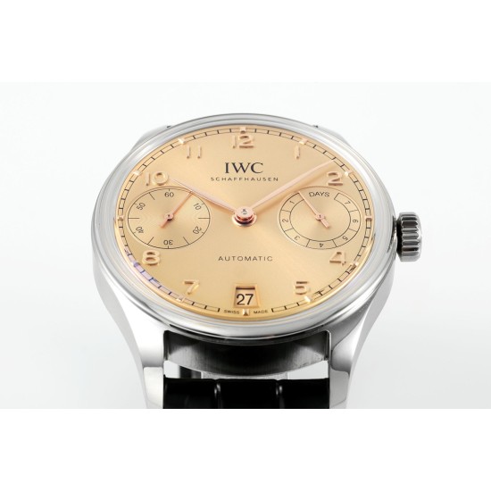 IWC-Portugieser 7 Days 2024 42mm SS/LE Champagne Dial APS A52010