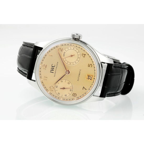 IWC-Portugieser 7 Days 2024 42mm SS/LE Champagne Dial APS A52010