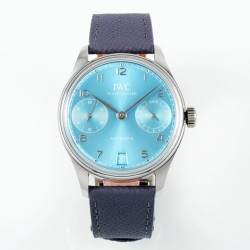 IWC-Portugieser 7 Days 2024 42mm SS/LE Light Blue Dial APS A52010