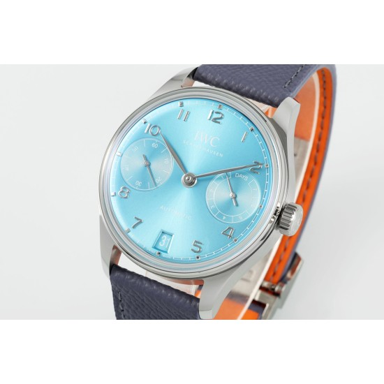 IWC-Portugieser 7 Days 2024 42mm SS/LE Light Blue Dial APS A52010
